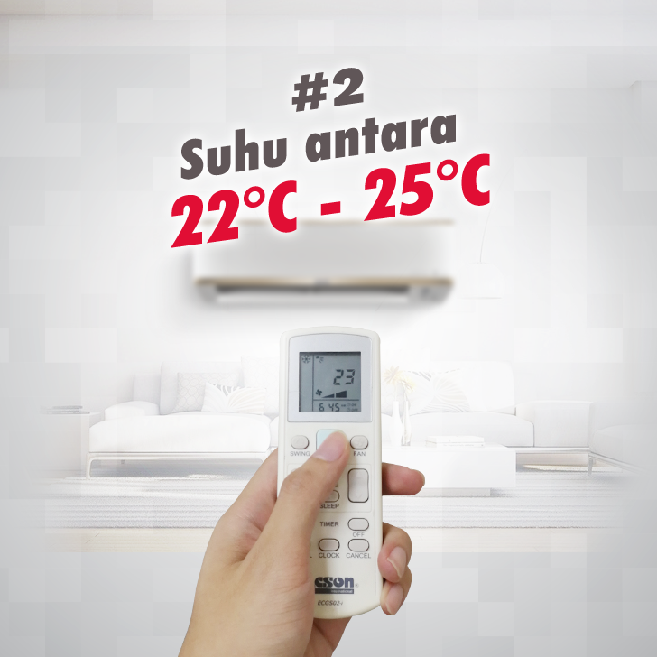 suhuh antara 22-25