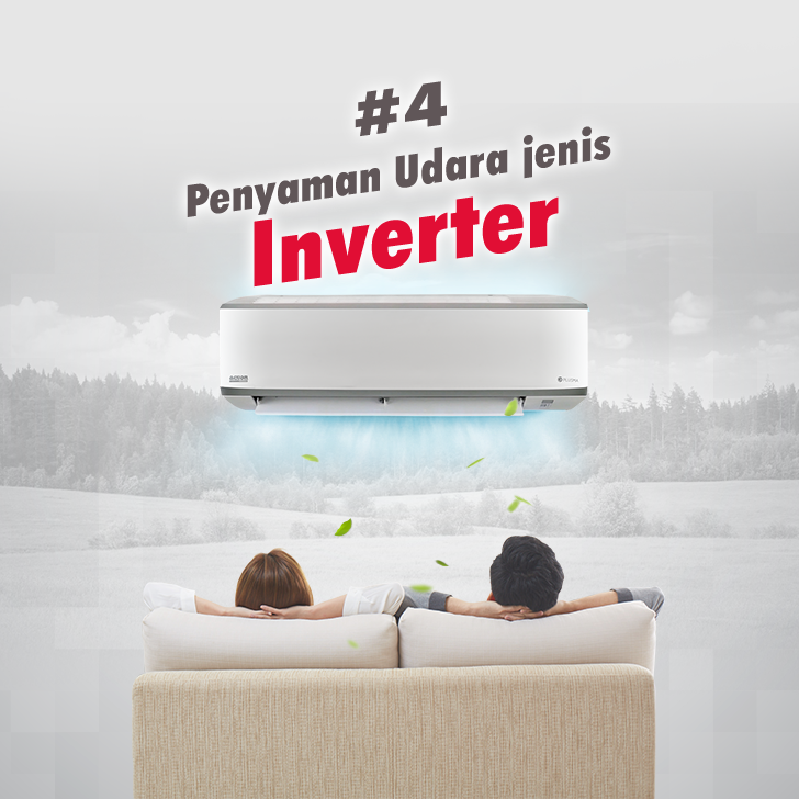 penyaman udara jenis inverter