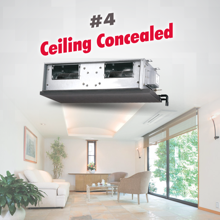 ceiling concealed