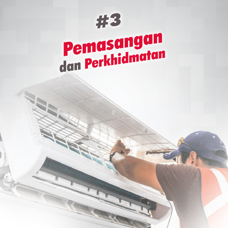 pemasangan dan perkhidmatan