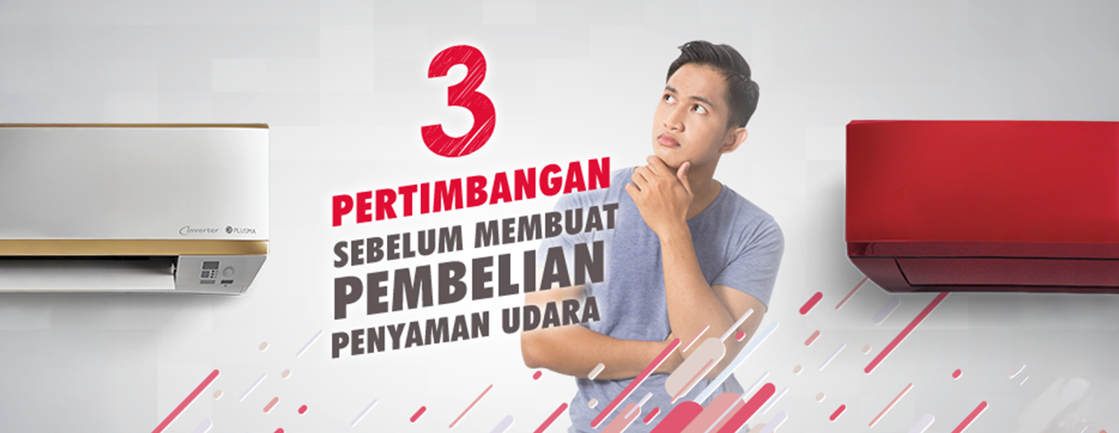 3 pertimbangan sebelum membuat pembelian penyaman udara