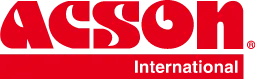 acson logo red color