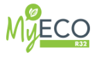 my eco r32 logo
