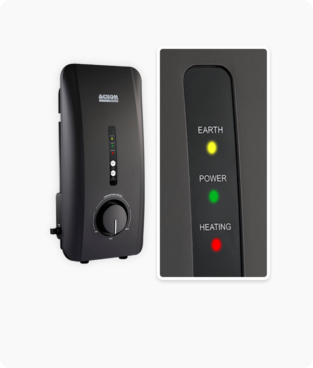 Instant water heater with high water pressure pump for home